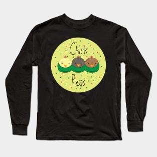 Chicks + Peas = Chickpeas Long Sleeve T-Shirt